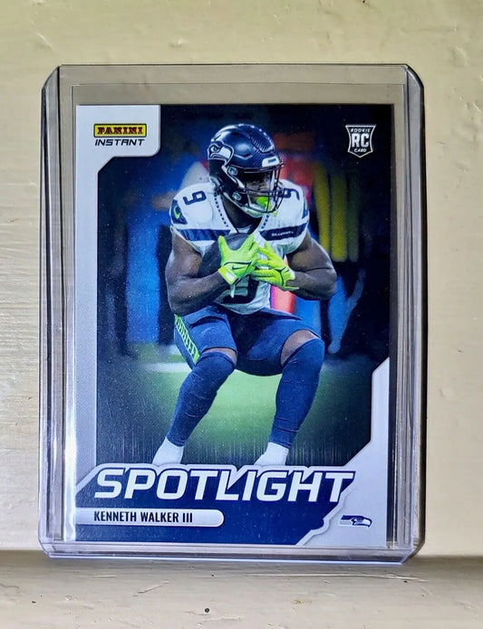Kenneth Walker III 2022 NFL Panini #14 Spotlight Rookie Football Card 1/603 - Football Card Single