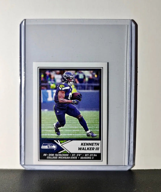 Kenneth Walker III 2024 Panini NFL Sticker #540 Seattle Seahawks