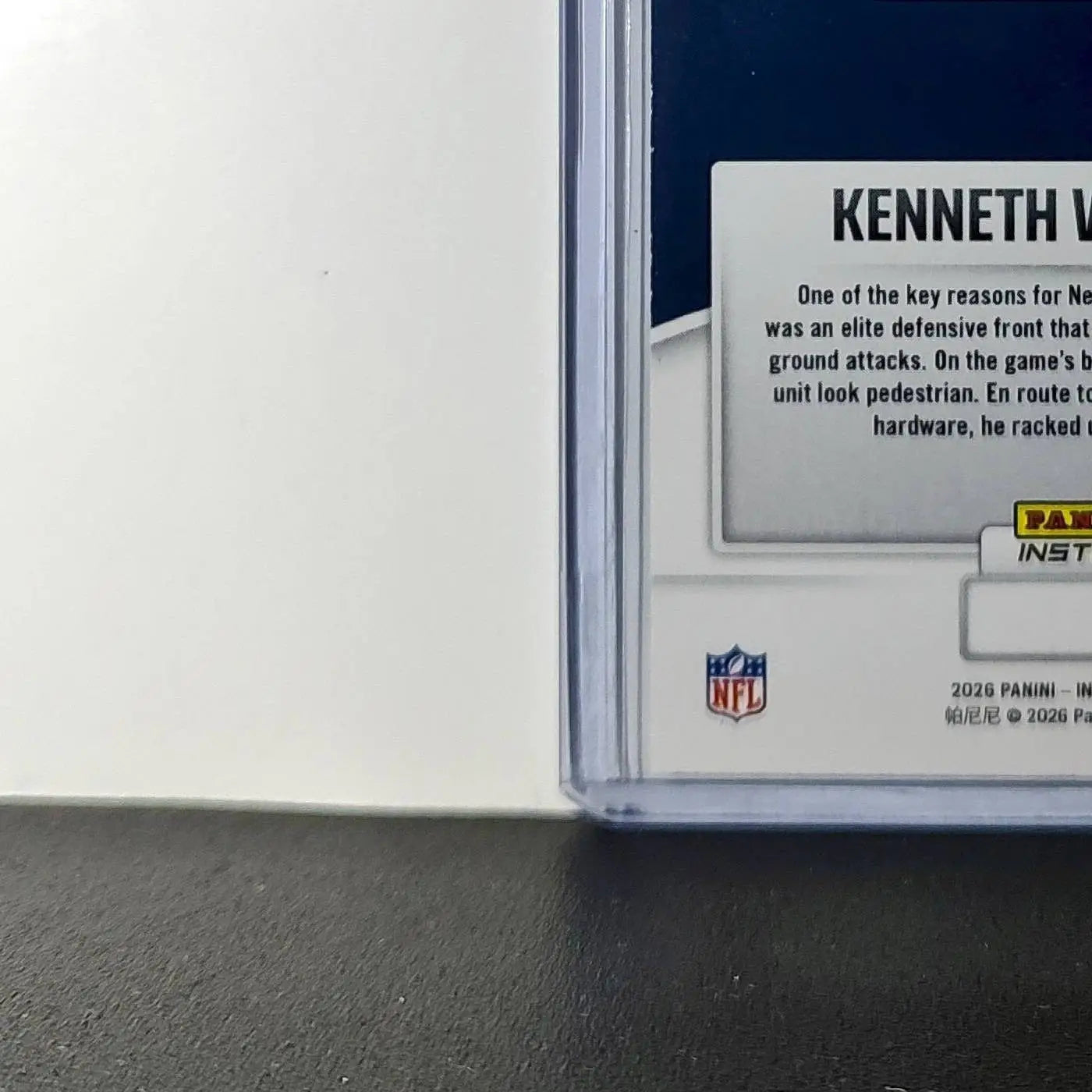 Kenneth Walker III 2026 Panini NFL Super Bowl LIX Champions #2 Seattle Seahawks - Football Card Single