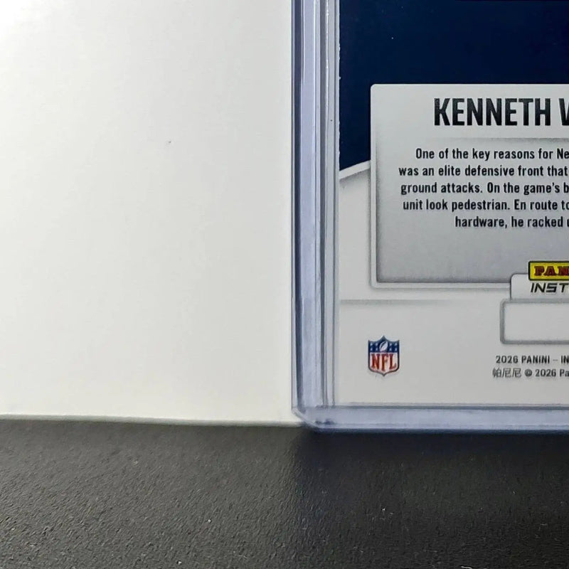 Kenneth Walker III 2026 Panini NFL Super Bowl LIX Champions #2 Seattle Seahawks - Football Card Single