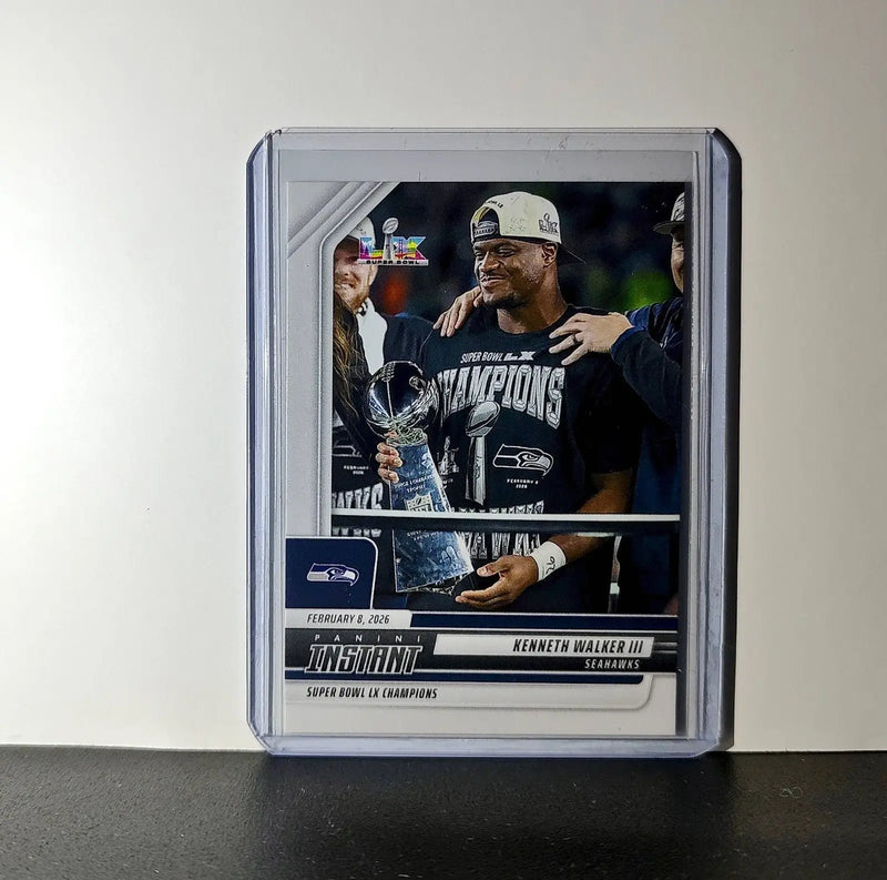 Kenneth Walker III 2026 Panini NFL Super Bowl LIX Champions #2 Seattle Seahawks - Football Card Single