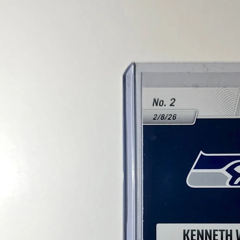 Kenneth Walker III 2026 Panini NFL Super Bowl LIX Champions #2 Seattle Seahawks - Football Card Single