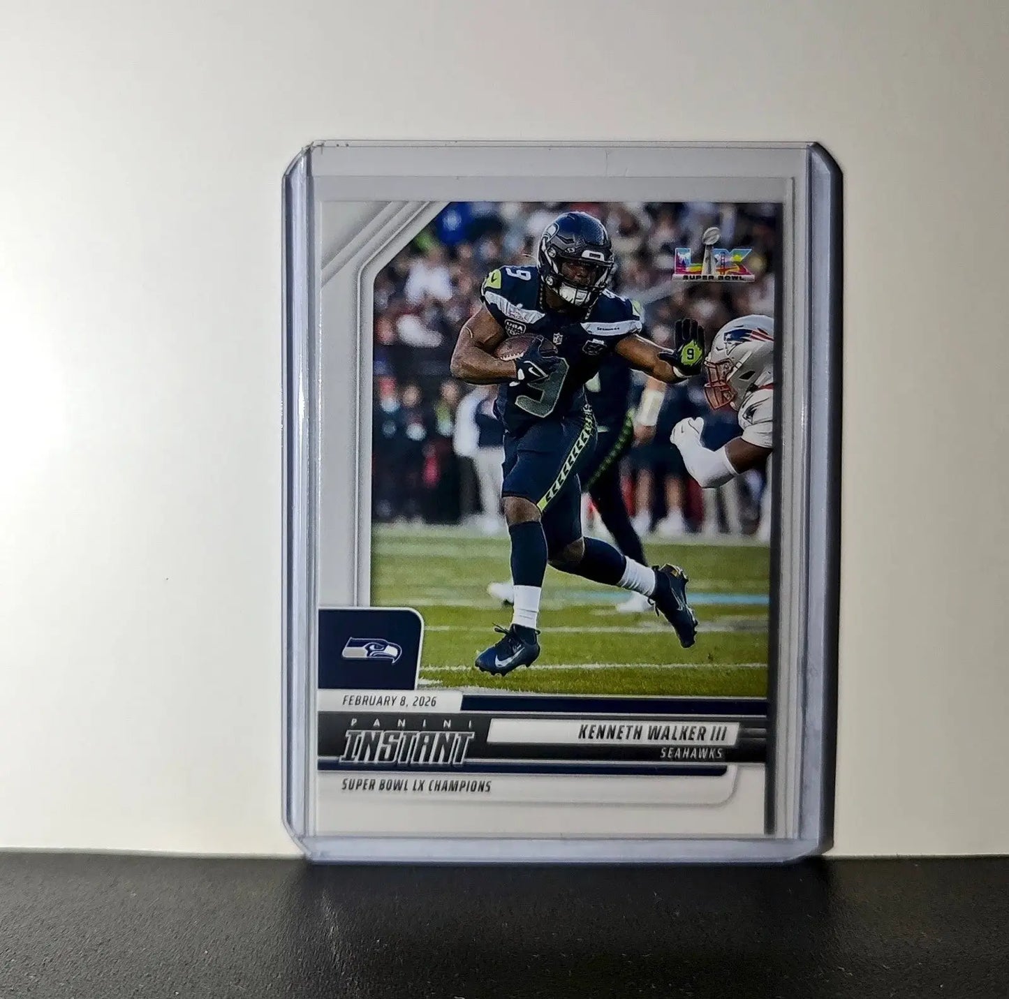 Kenneth Walker III 2026 Panini NFL Super Bowl LIX Champions #4 Card Seahawks - Football Card Single