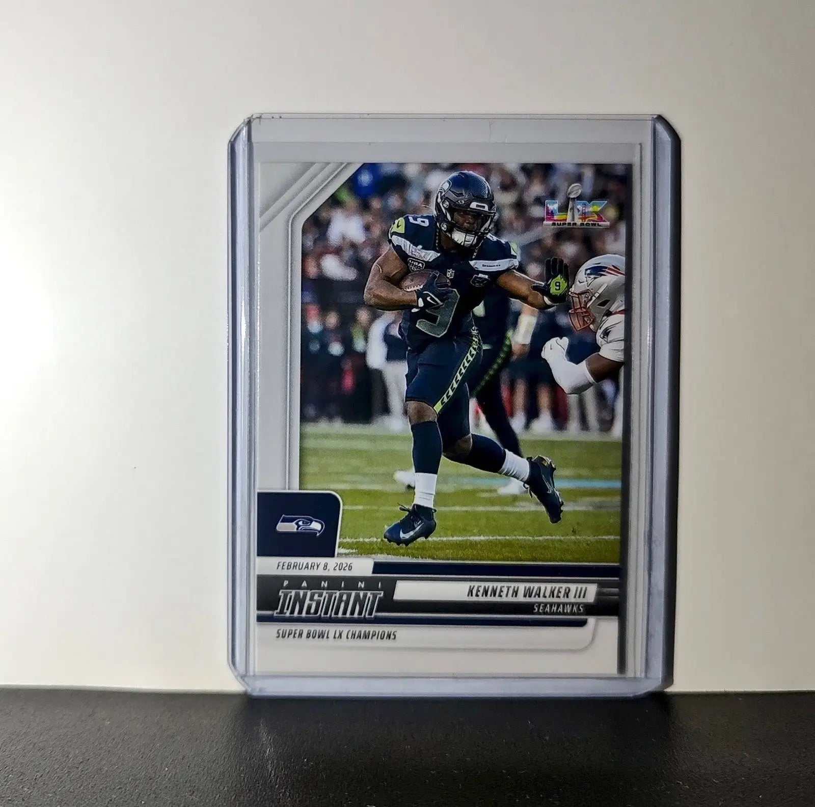 Kenneth Walker III 2026 Panini NFL Super Bowl LIX Champions #4 Card Seahawks - Football Card Single