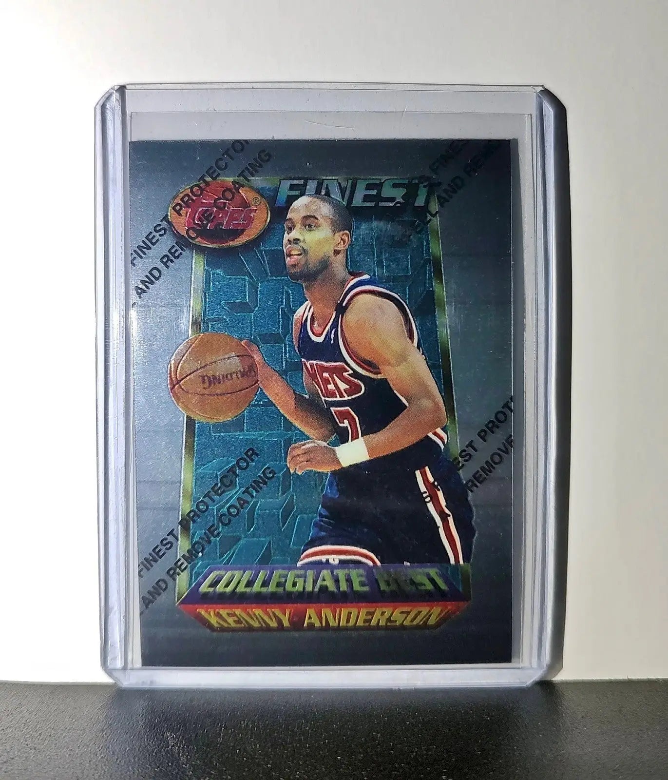 Kenny Anderson 1994-95 Topps Finest #201 Collegiate Best