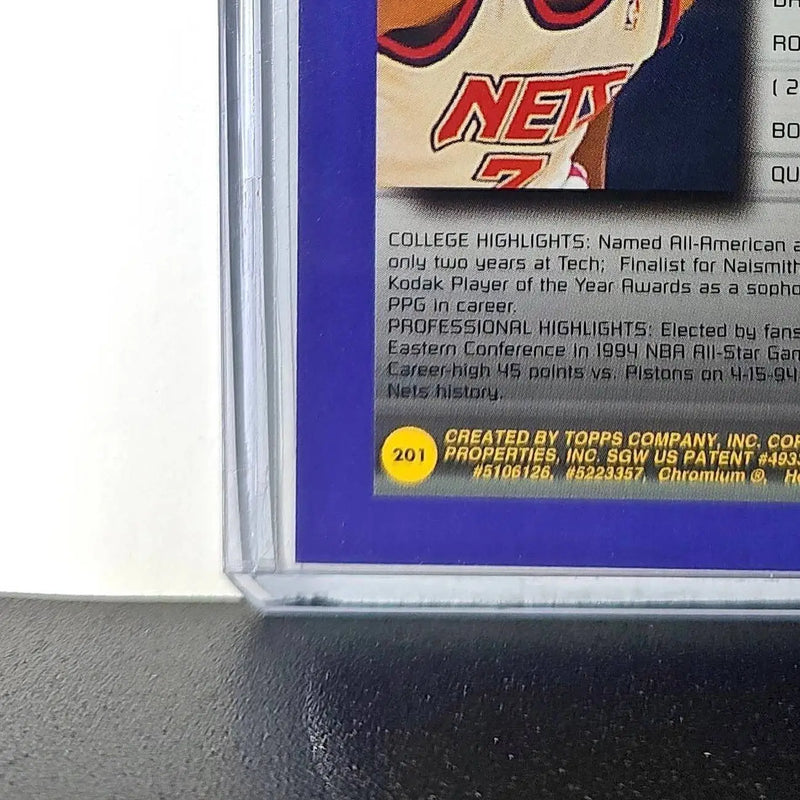 Kenny Anderson 1994-95 Topps Finest #201 Collegiate Best