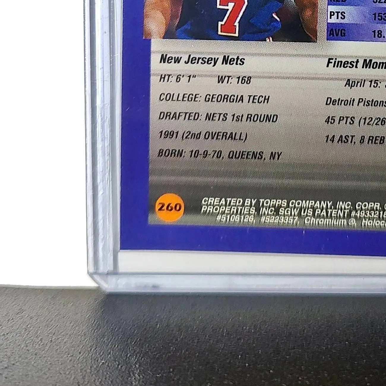 Kenny Anderson 1994-95 Topps Finest #260 Basketball Card