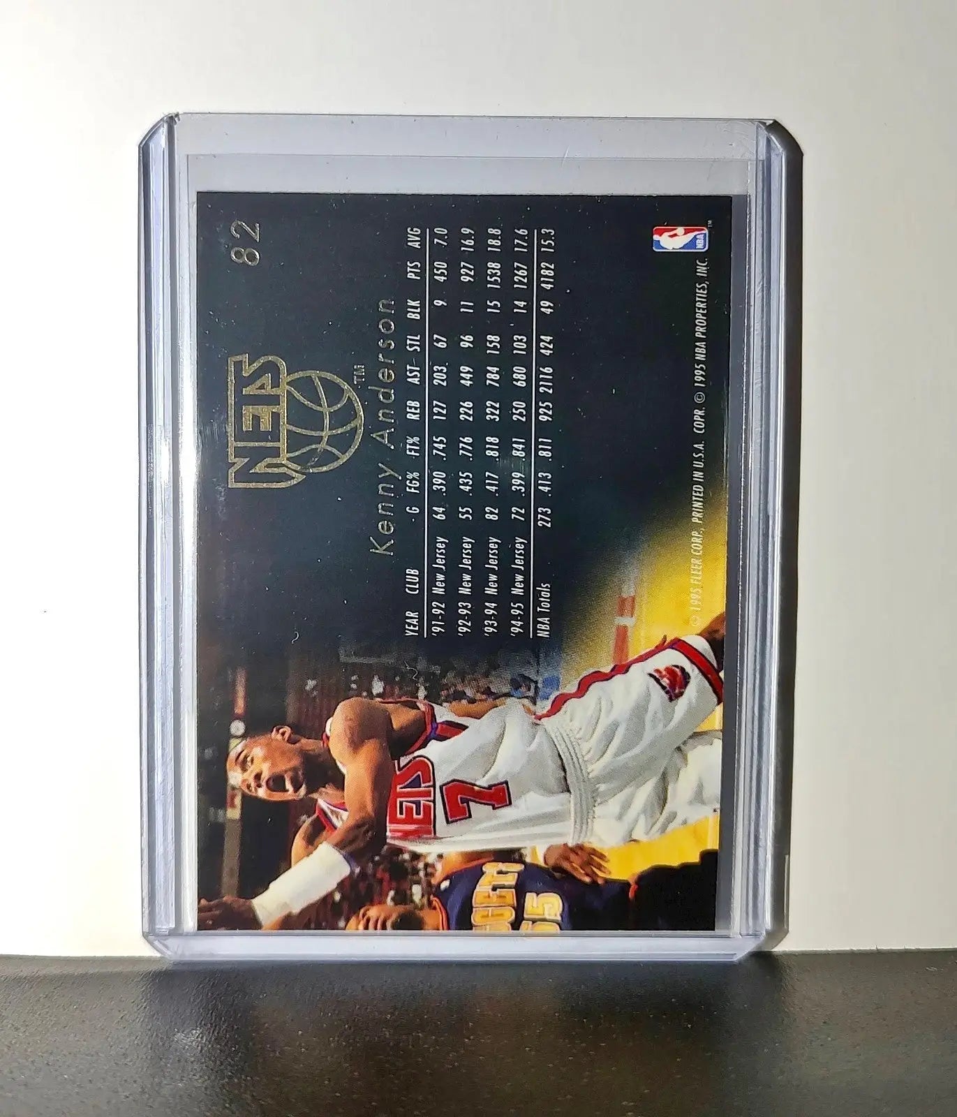 Kenny Anderson 1995-96 Flair NBA #82 Card New Jersey Nets