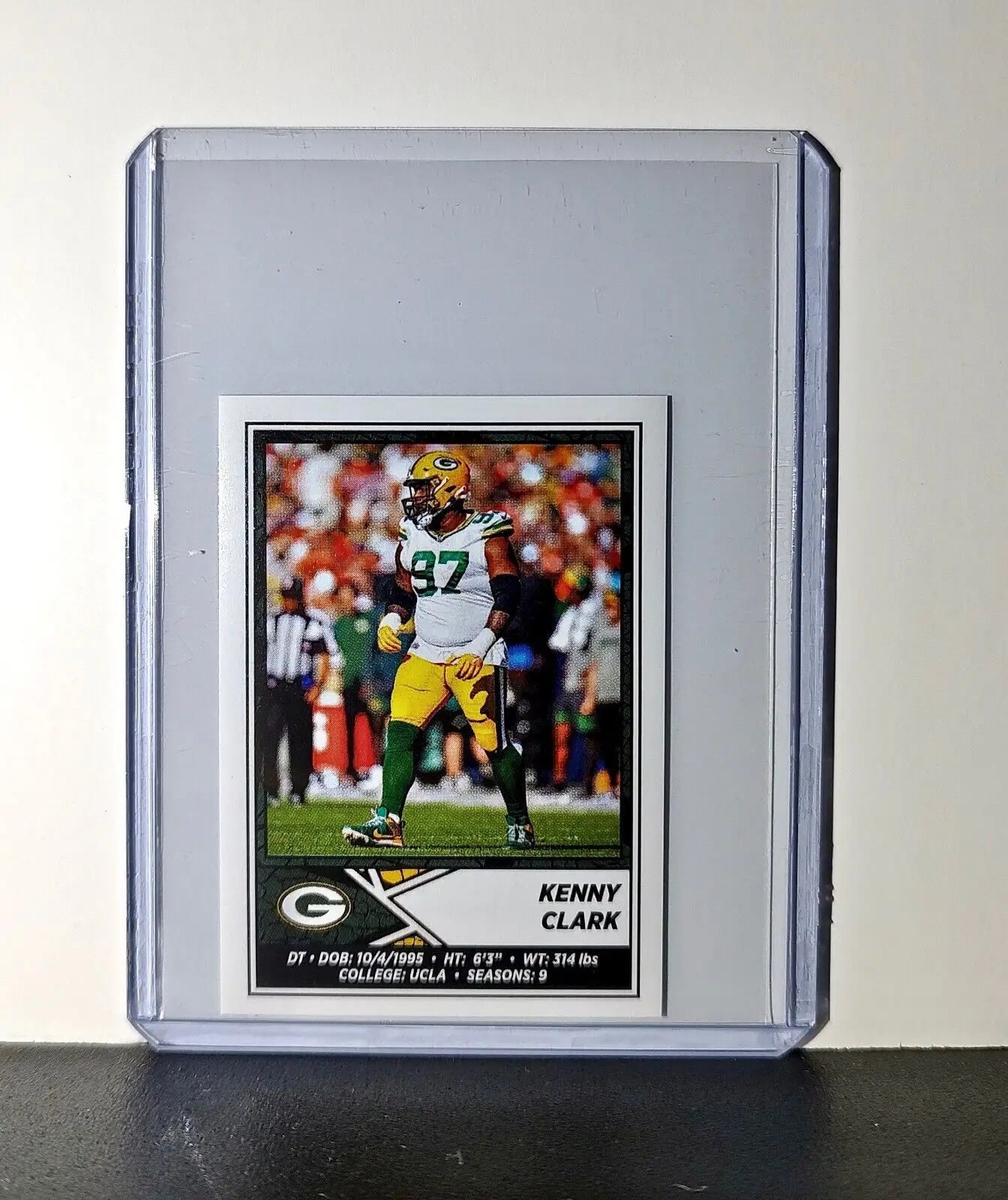 Kenny Clark 2024 Panini NFL Sticker #402 Green Bay Packers