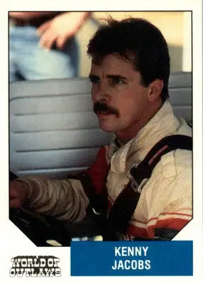 Kenny Jacobs - 1987 World of Outlaws - #22 - Racing - Racing Card Single