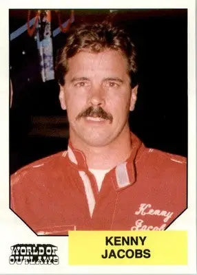Kenny Jacobs - 1989 World of Outlaws - #19 - Racing - Racing Card Single