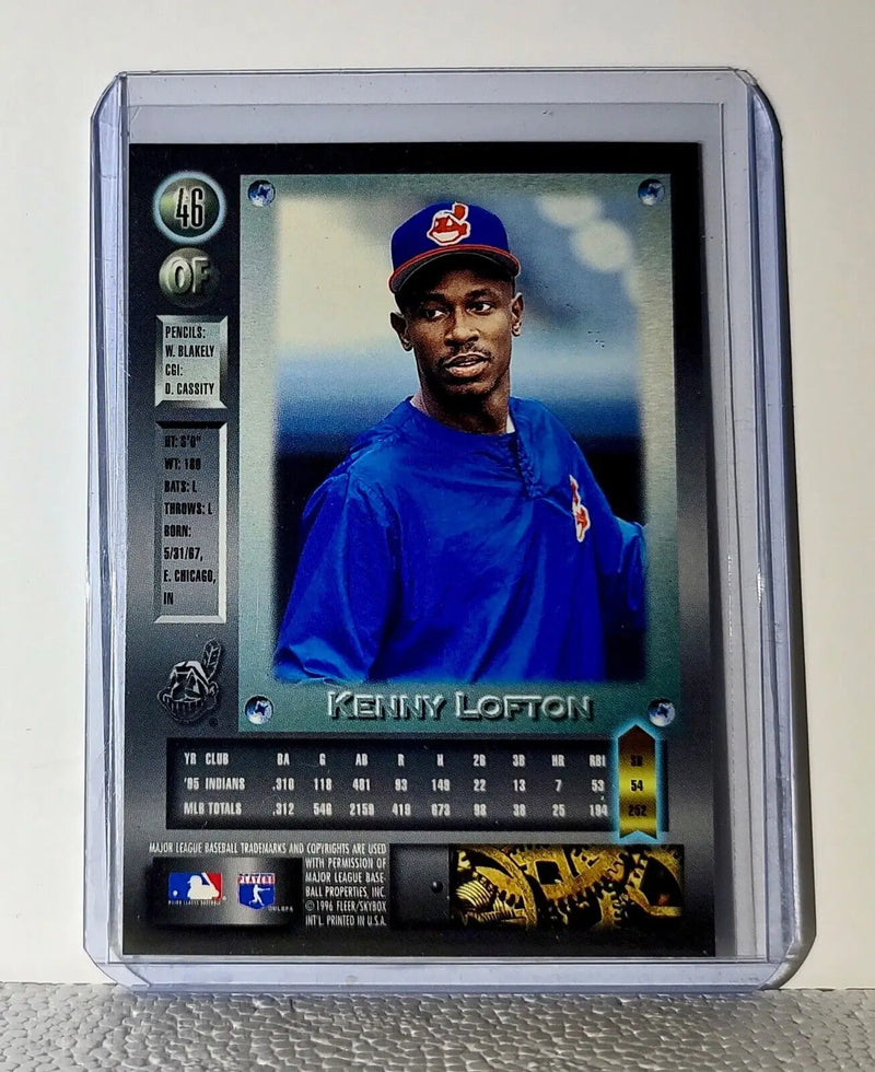 Kenny Lofton 1996 Skybox Metal Universe MLB #46 Baseball Card Cleveland Indians