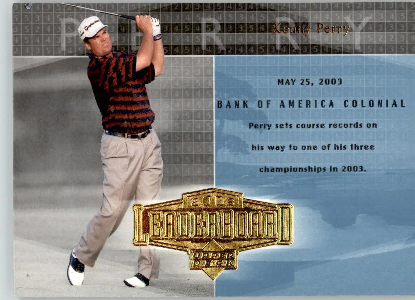 Kenny Perry - 2004 Upper Deck - #64 - Golf - Golf Card Single
