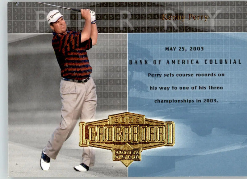 Kenny Perry - 2004 Upper Deck - #64 - Golf - Golf Card Single