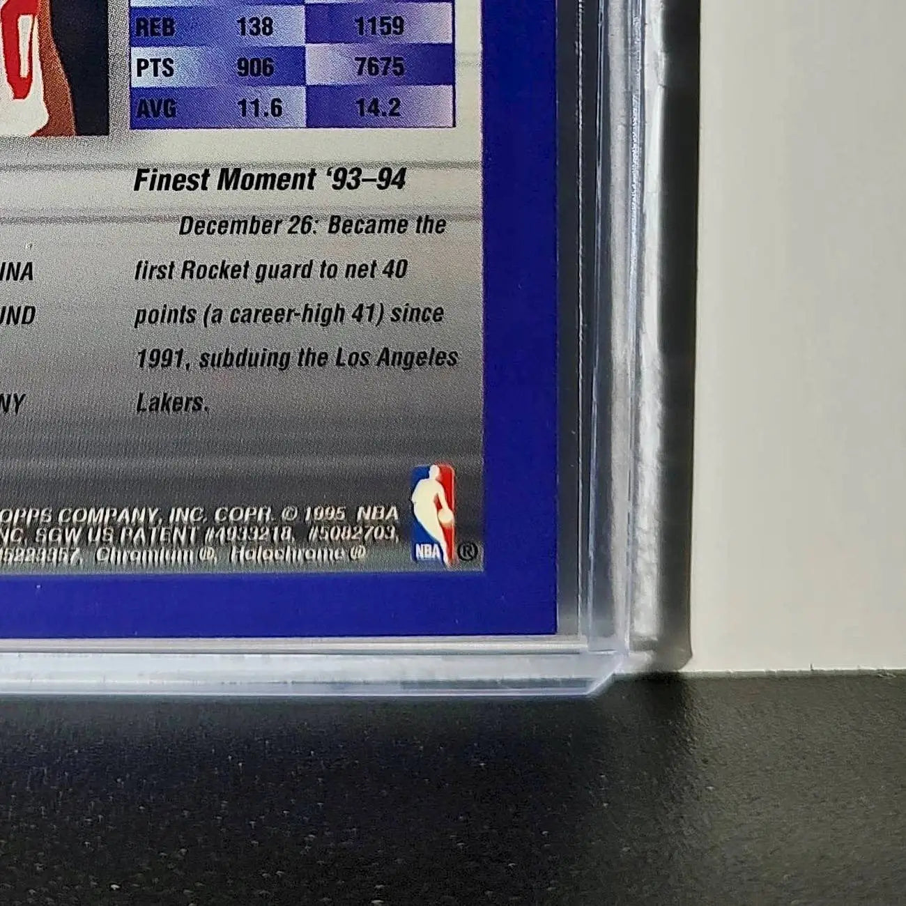 Kenny Smith 1994-95 Topps Finest #218 Basketball Card - Basketball Card Single