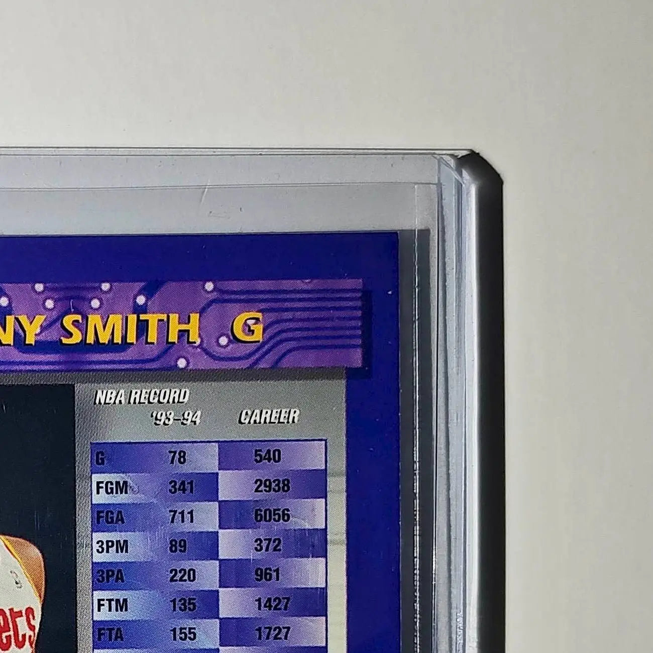 Kenny Smith 1994-95 Topps Finest #218 Basketball Card - Basketball Card Single