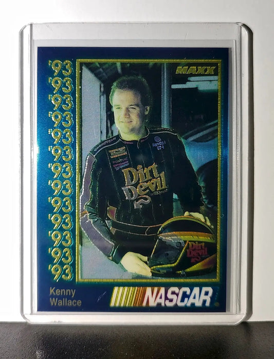 Kenny Wallace 1993 Maxx Premier Plus Racing #40 NASCAR Card SABCO Racing - Racing Card Single