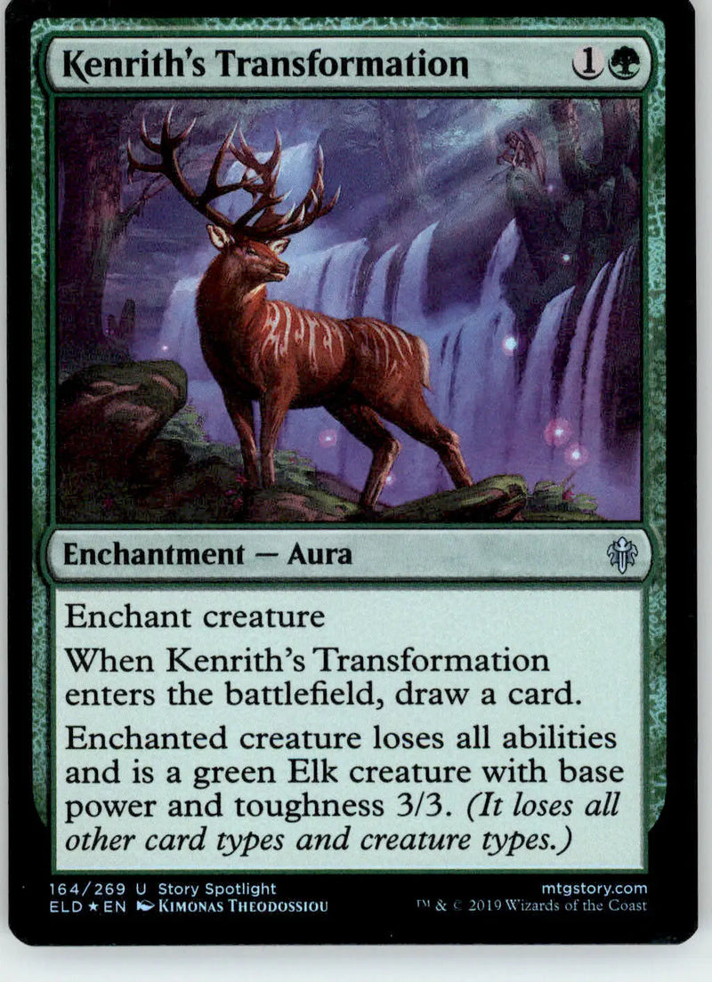Kenrith’s Transformation - Throne of Eldraine - 164 - Foil LP Magic
