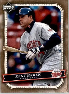 Kent Hrbek - 2005 Upper Deck Classics - #62 - Baseball