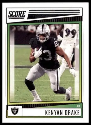 Kenyan Drake 2022 Score #127 Las Vegas Raiders - Football Card Single