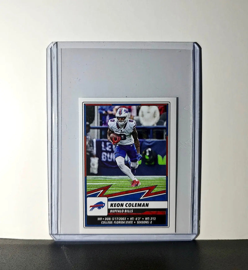Keon Coleman 2025 Panini NFL #45 Sticker Buffalo Bills - Other