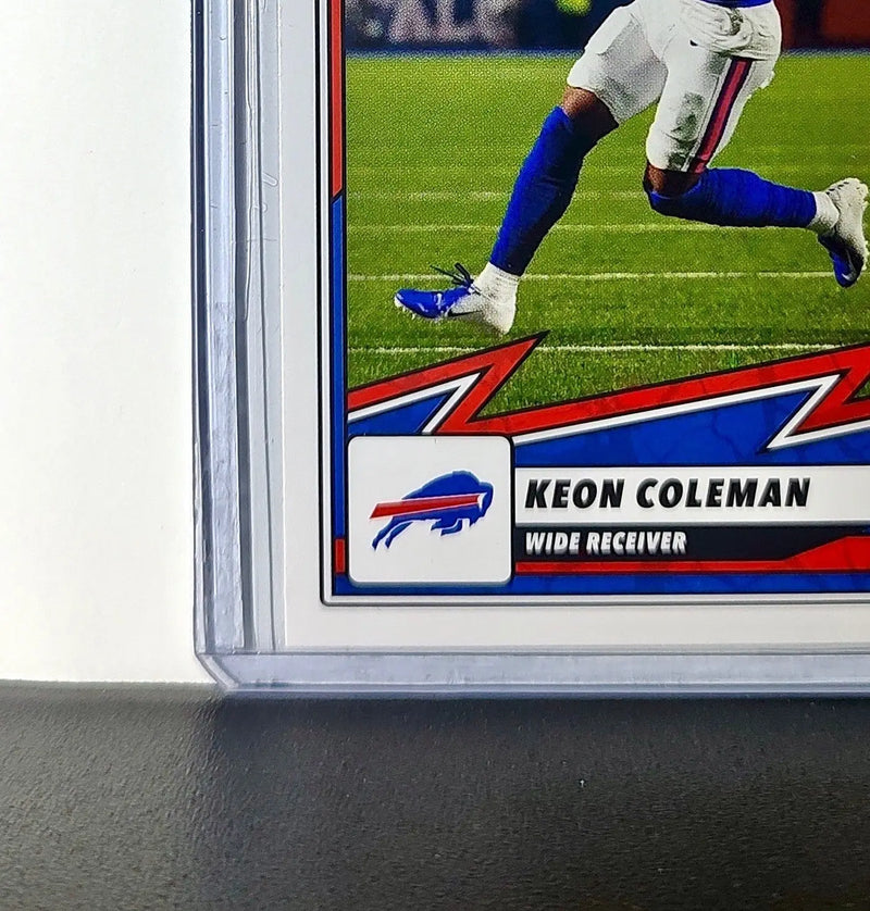 Keon Coleman 2025 Panini NFL #49 Sticker Card Buffalo Bills