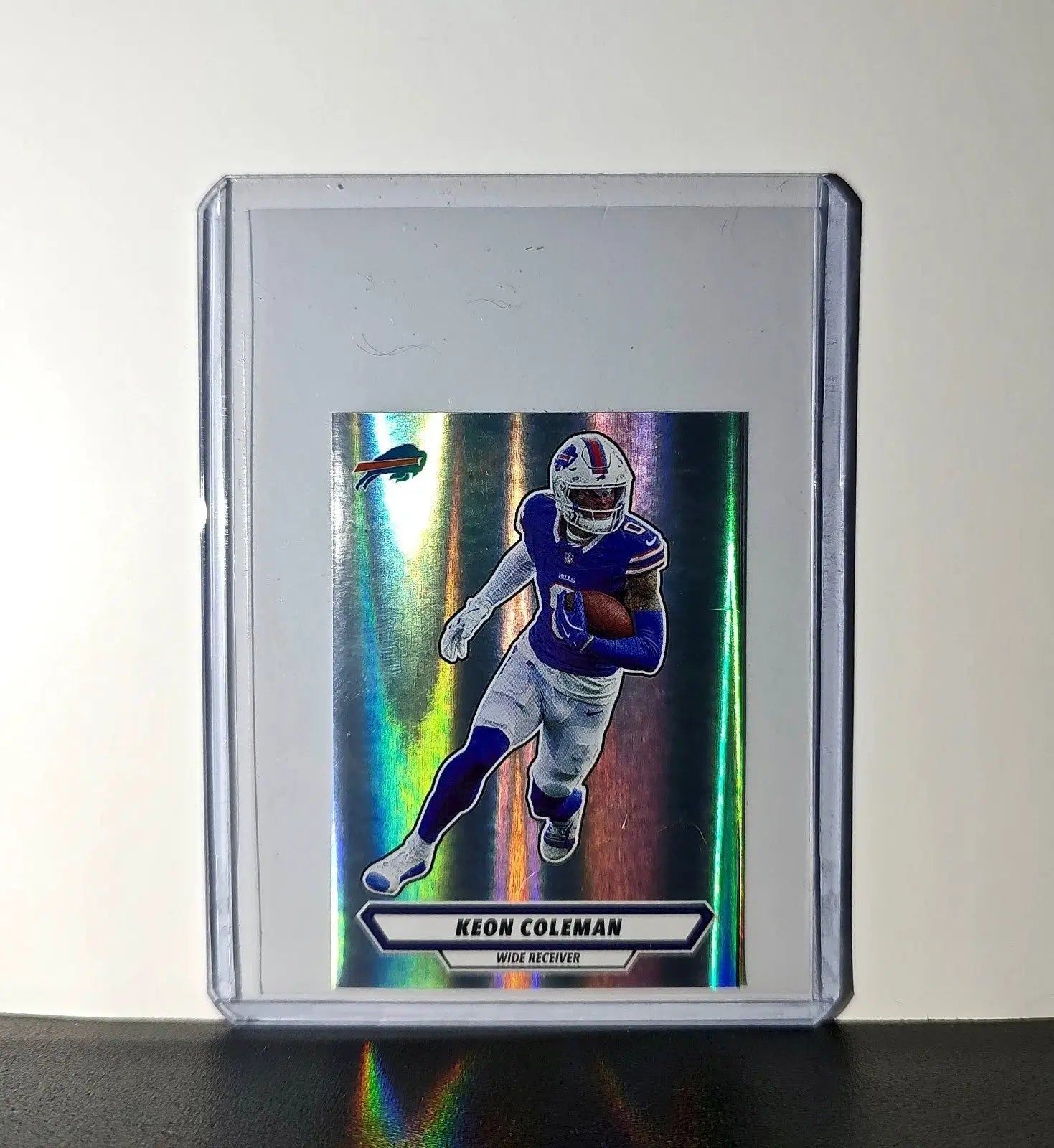 Keon Coleman 2025 Panini NFL #53 Foil Sticker Buffalo Bills
