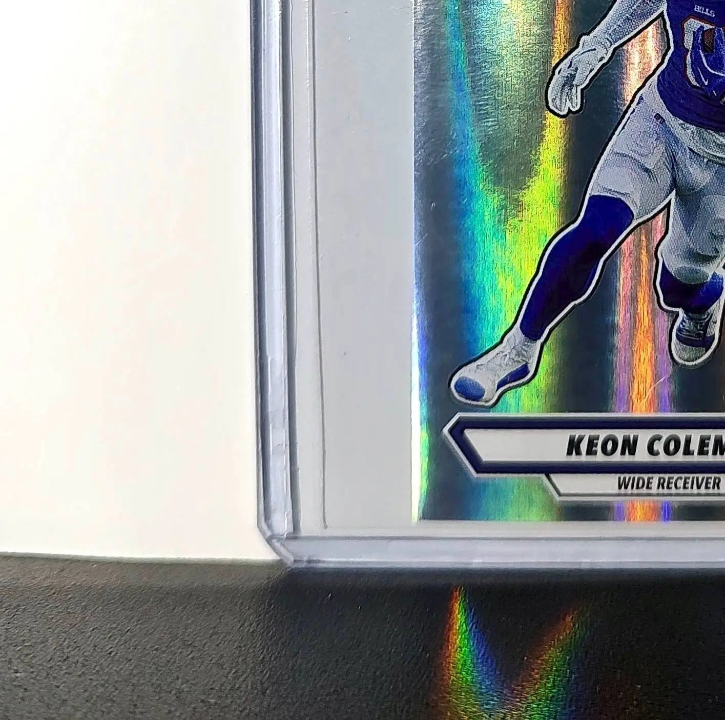 Keon Coleman 2025 Panini NFL #53 Foil Sticker Buffalo Bills