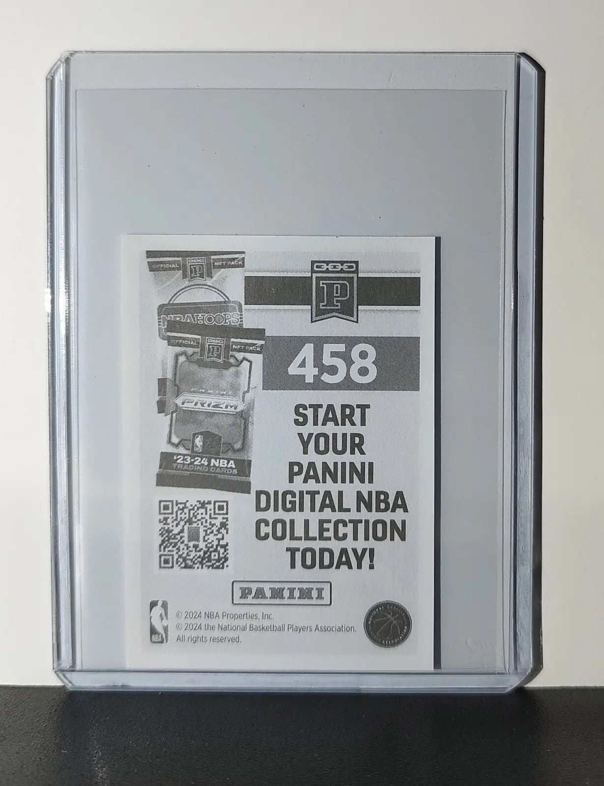Keon Ellis 2024-25 Panini NBA #458 Sticker Card Sacramento Kings - Basketball Card Single