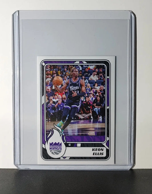 Keon Ellis 2024-25 Panini NBA #458 Sticker Card Sacramento Kings - Basketball Card Single