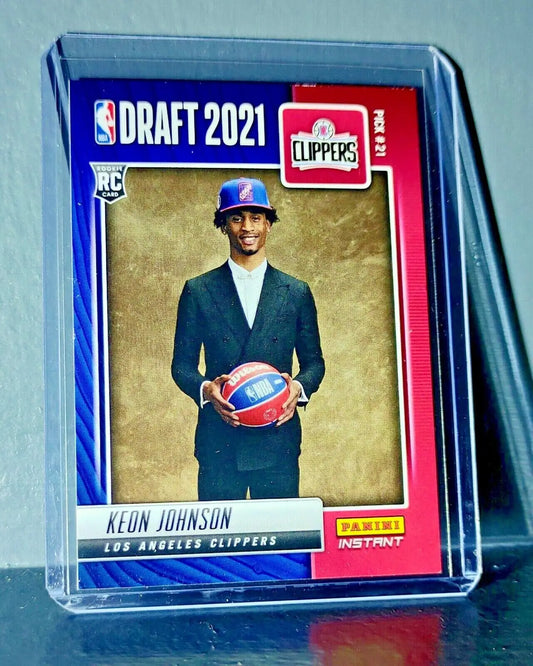 Keon Johnson 2021-22 Panini NBA Draft Night Rookie Card 1 of 530 - Basketball Card Single