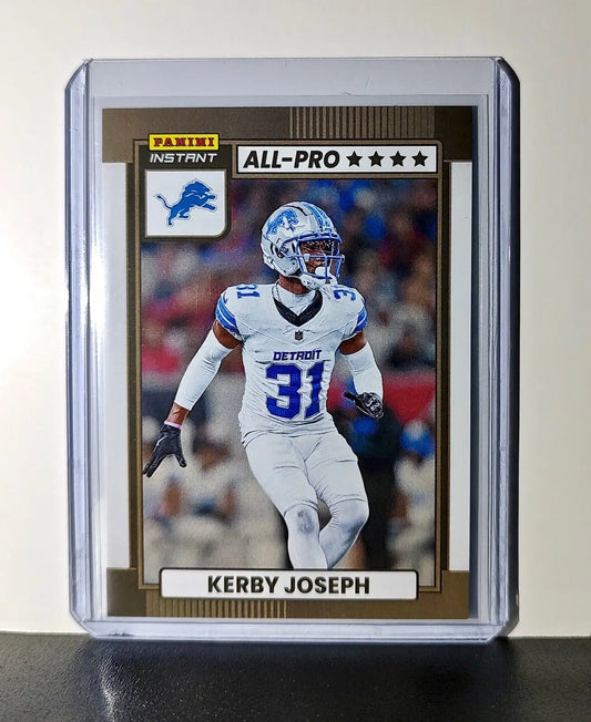 Kerby Joseph 2024 All-Pro Panini NFL #23 Football Card Detroit Lions 1 of 101 - Football Card Single
