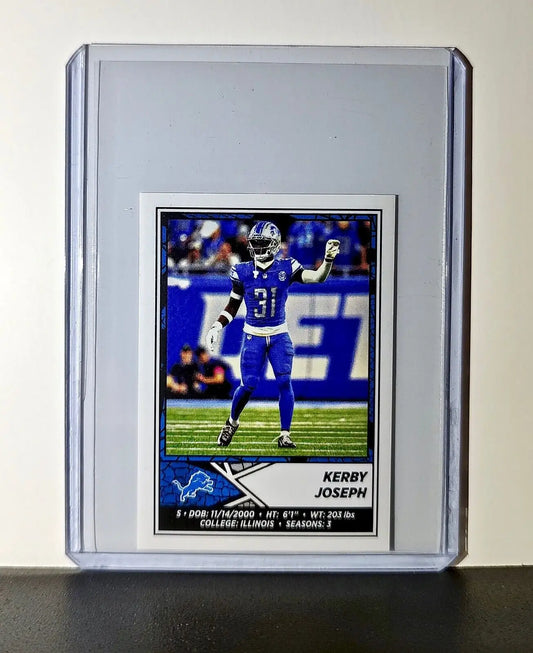 Kerby Joseph 2024 Panini NFL Sticker #391 Detroit Lions - Football Card Single