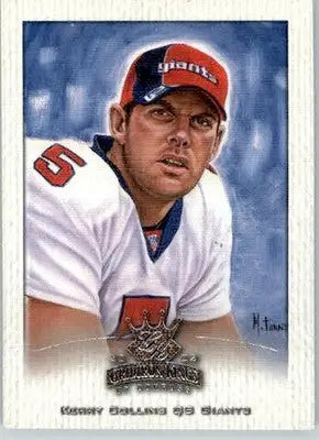 Kerry Collins - 2002 Donruss Gridiron Kings - #61 - Football - Football Card Single