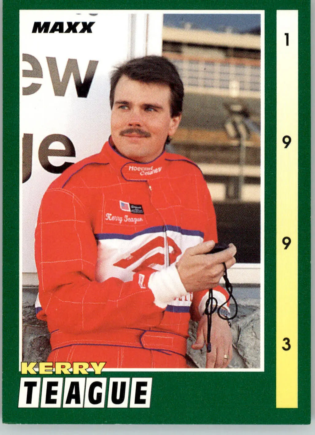 Kerry Teague - 1993 Maxx - #92 - Racing - Racing Card Single