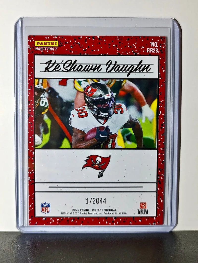 Ke’Shawn Vaughn Rookie 2020 Panini NFL #28 Rated Rookie Tampa Bay Buccaneers