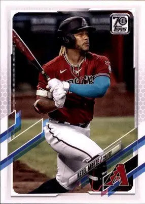 Ketel Marte 2021 Topps #47 Arizona Diamondbacks - Baseball Card Single