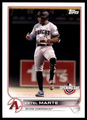 Ketel Marte 2022 Topps Opening Day #217 Arizona Diamondbacks - Baseball Card Single