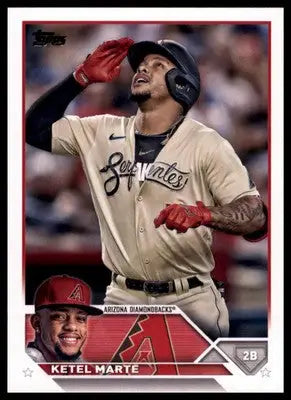 Ketel Marte 2023 Topps #239 Arizona Diamondbacks - Baseball Card Single