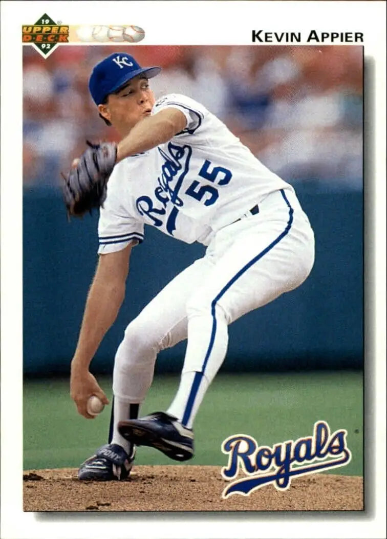 Kevin Appier 1992 Upper Deck MLB #159 Baseball Card Kansas City Royals