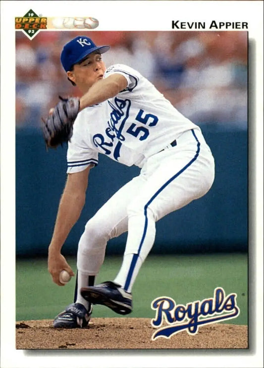 Kevin Appier 1992 Upper Deck MLB #159 Baseball Card Kansas City Royals - Baseball Card Single