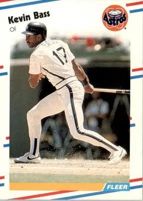Kevin Bass - 1988 Fleer - #440 - Baseball - Baseball Card Single