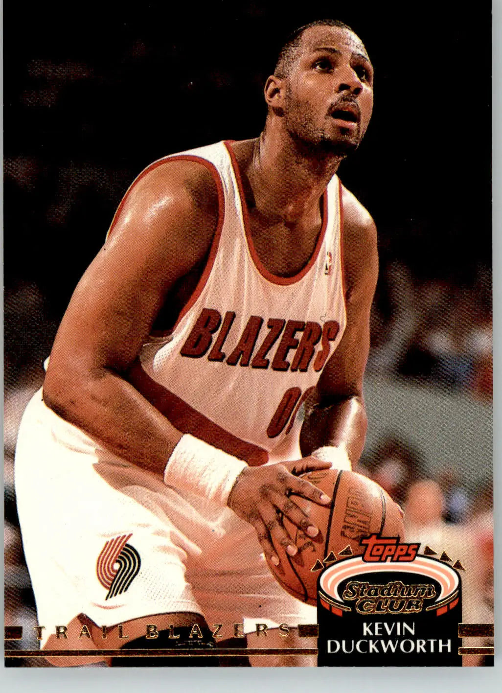 Kevin Duckworth - 1992-93 Stadium Club - #44 - Basketball - Basketball Card Single