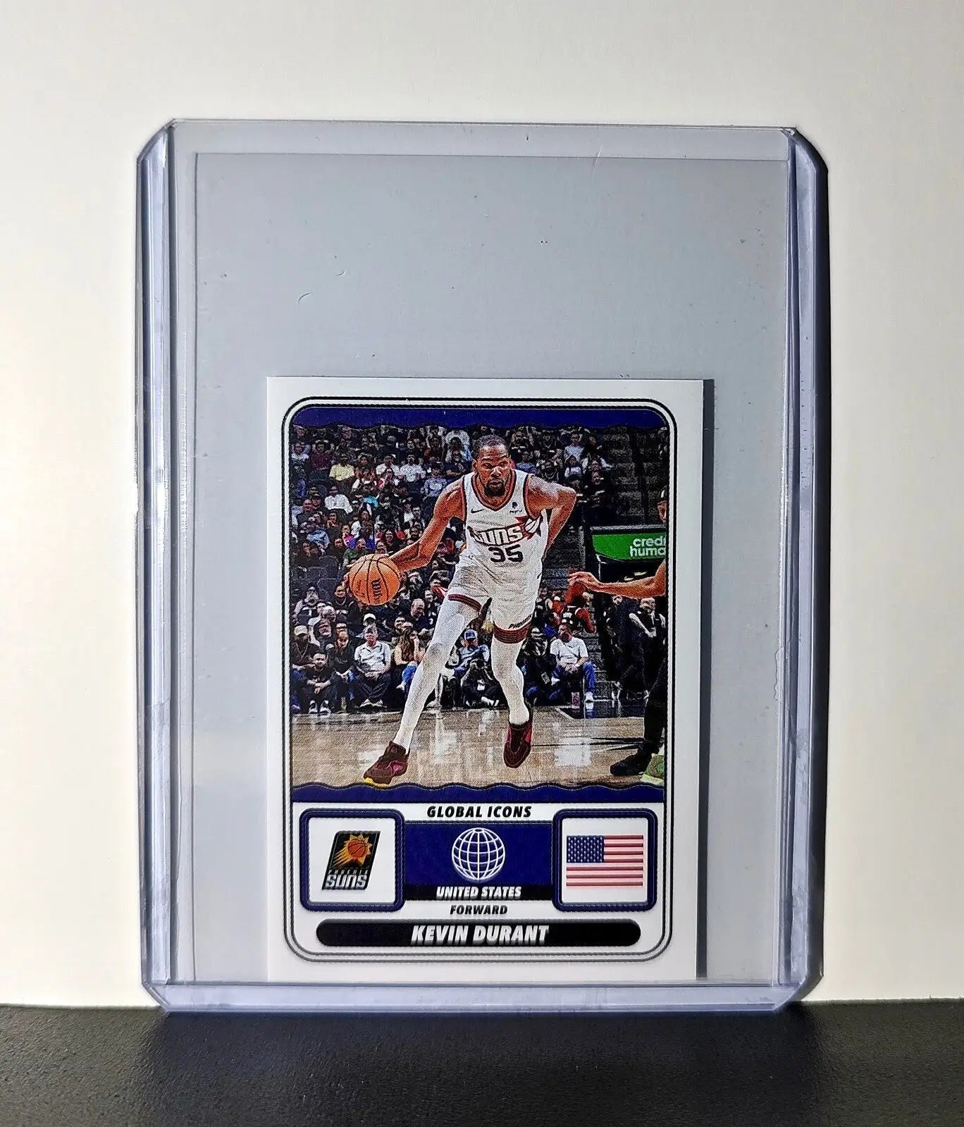 Kevin Durant Global Icons 2024-25 Panini NBA #64 Sticker Card Phoenix Suns