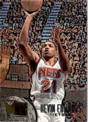 Kevin Edwards - 1995-96 Metal - #170 - Basketball - Basketball Card Single