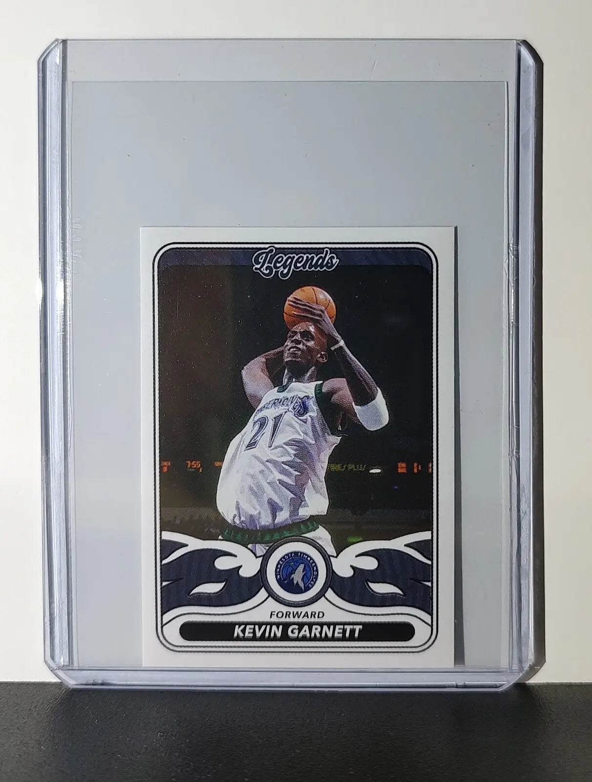 Kevin Garnett Legends 2024-25 Panini NBA #492 Sticker Minnesota Timberwolves - Basketball Card Single