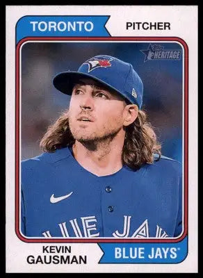 Kevin Gausman 2023 Topps Heritage #255 Toronto Blue Jays - Baseball Card Single