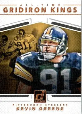 Kevin Greene - 2017 Donruss - #10 - All-Time Gridiron Kings Football - Football Card Single