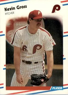 Kevin Gross - 1988 Fleer - #303 - Baseball - Baseball Card Single