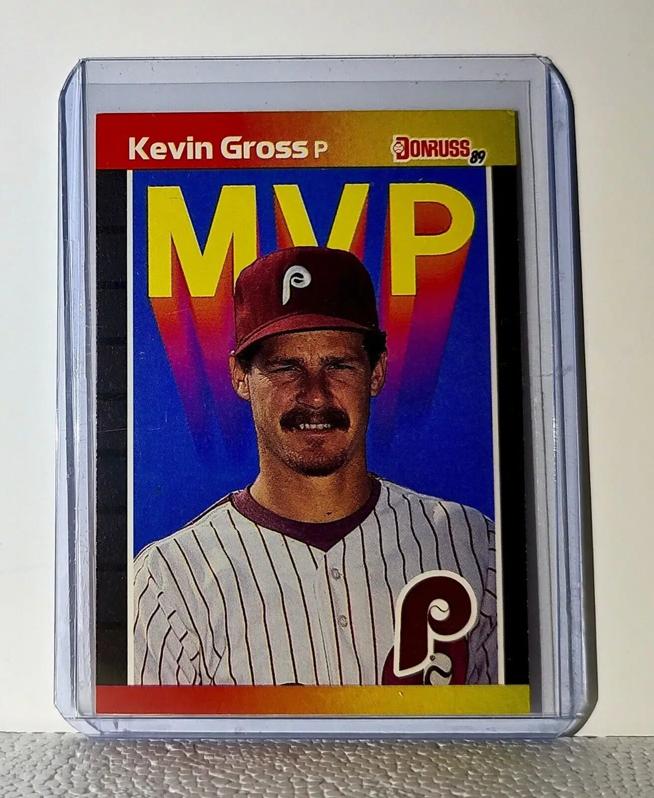 Kevin Gross 1989 Donruss #BC-12 MLB Baseball Card Phillies - Baseball Card Single
